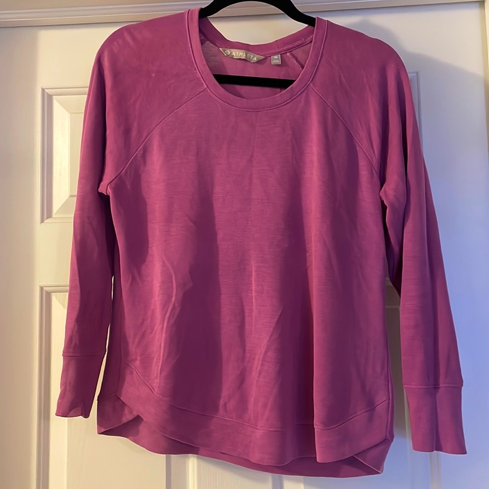Athleta long sleeve light weight sweatshirt